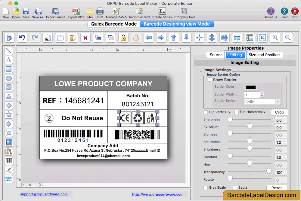 barcode printing software for mac